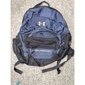 Under Armour Storm Backpack Blue School Laptop Bag Durable Nice Condition